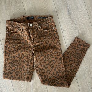 Leopard Print Jeans